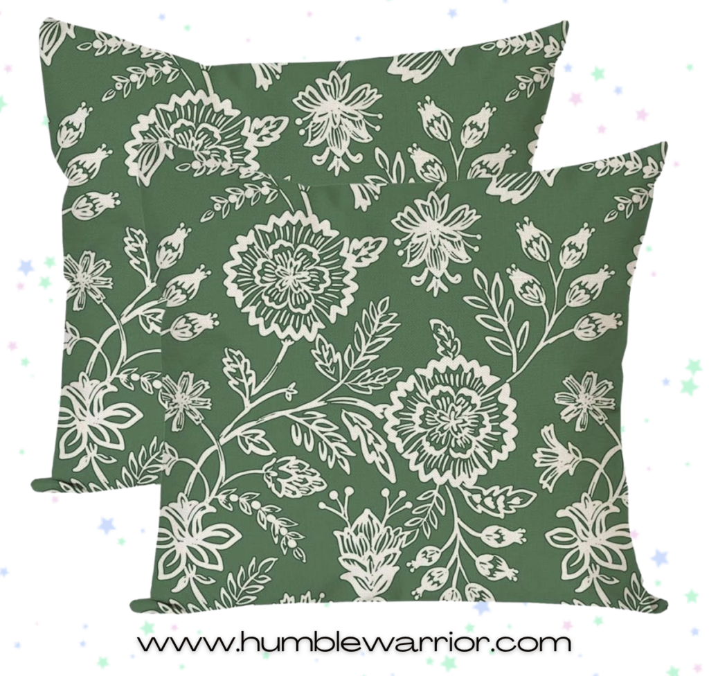 floral throw pillow covers!